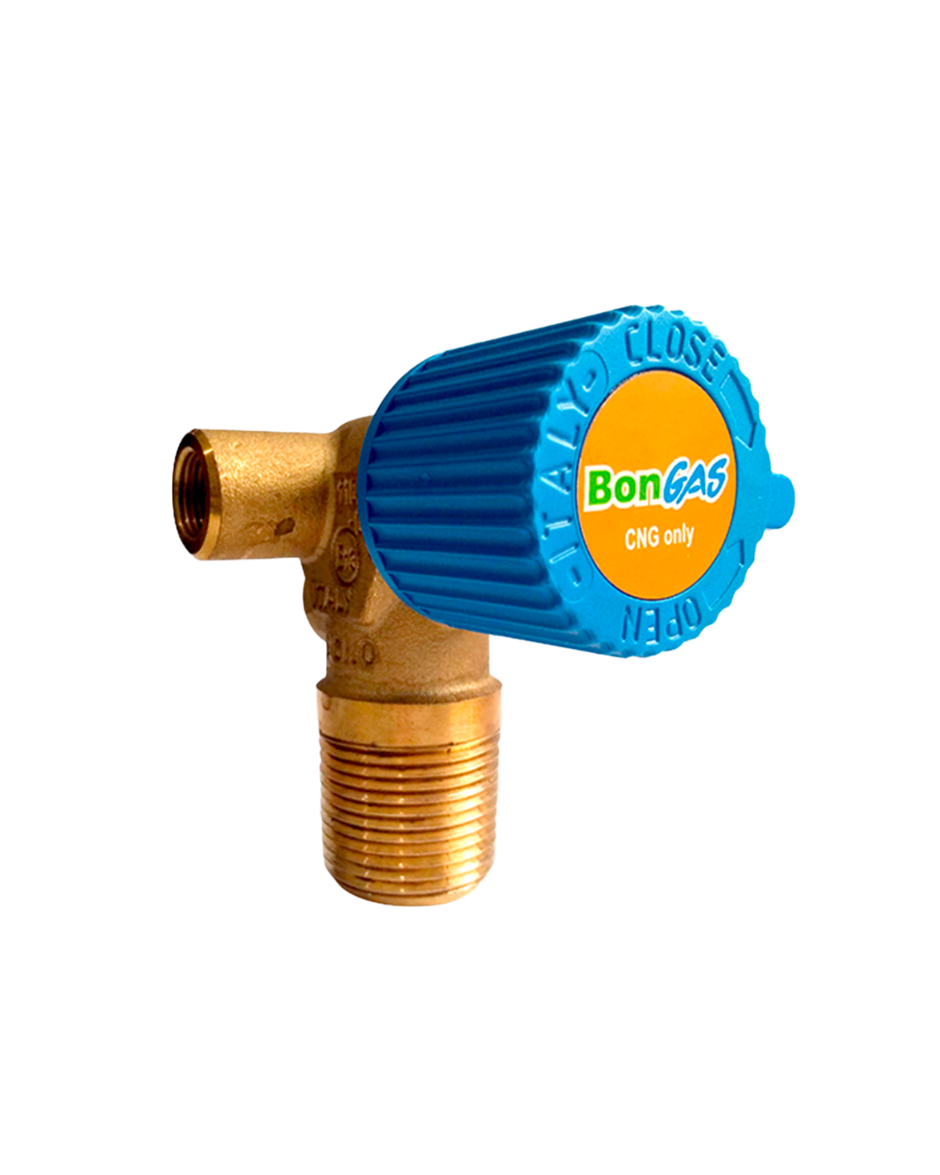Cylinder valve for high-pressure gases 200 bar - BonGAS