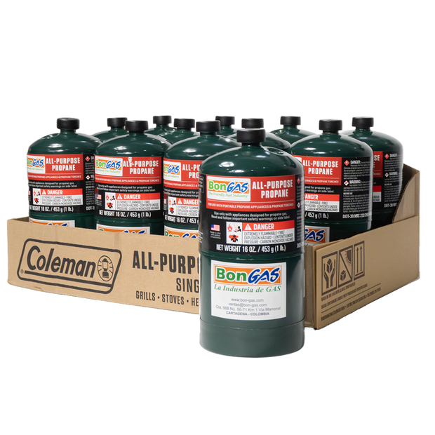 Camping Propane Gas Box of 12 (units)