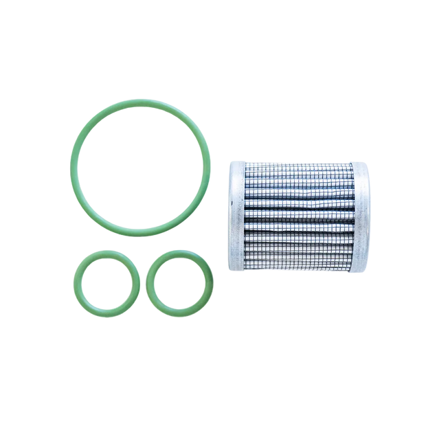 Filtro metálico desechable para riel de inyectores