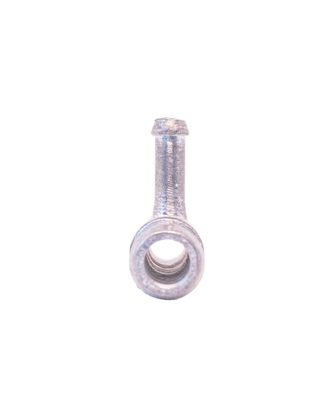 Aluminum tee for low-pressure gases or liquids
