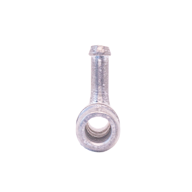 Aluminum tee for low-pressure gases or liquids