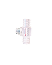 Low-pressure gas hose tee fitting