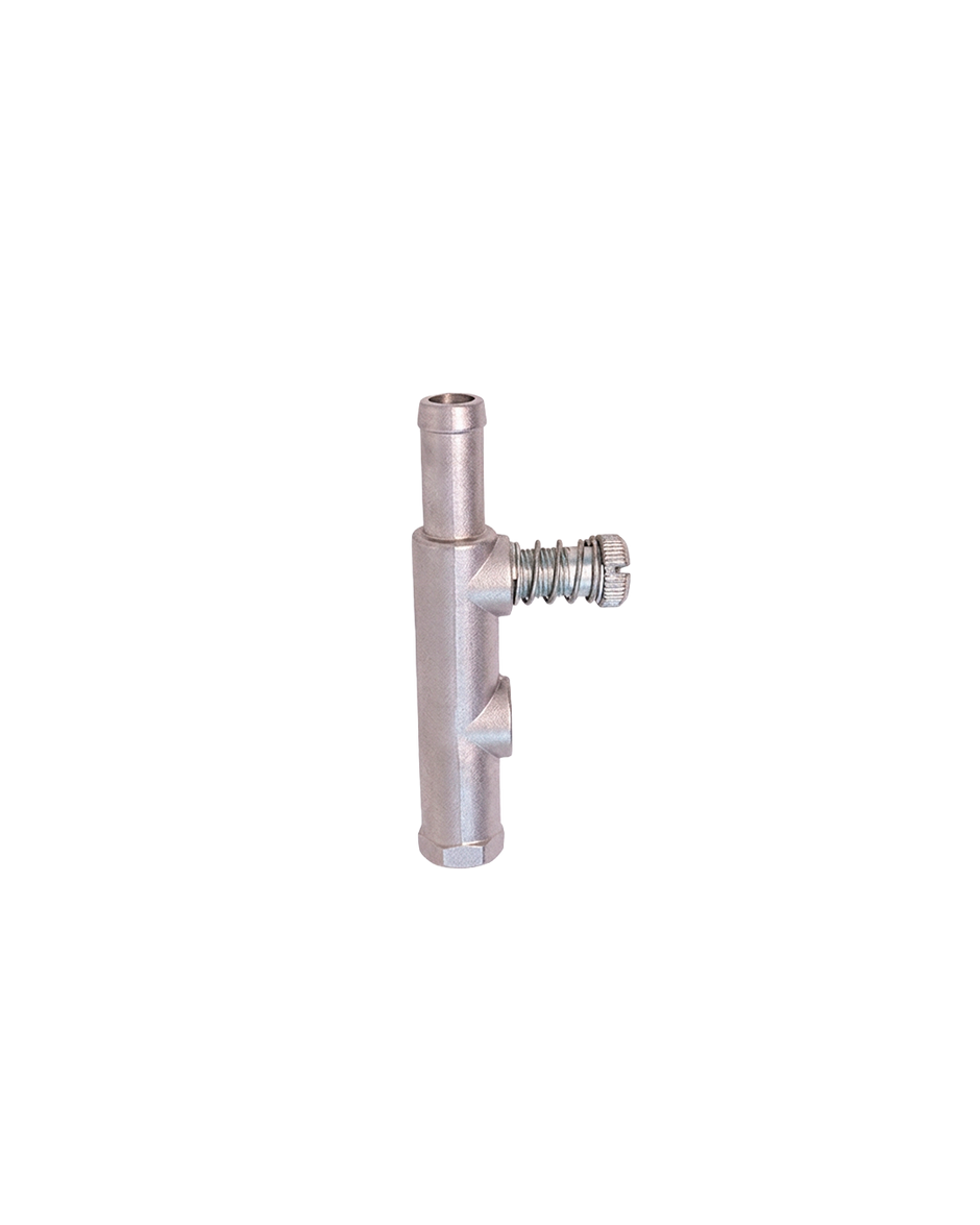 (Y) En aluminio con doble regulación para gases y líquidos a baja presión
