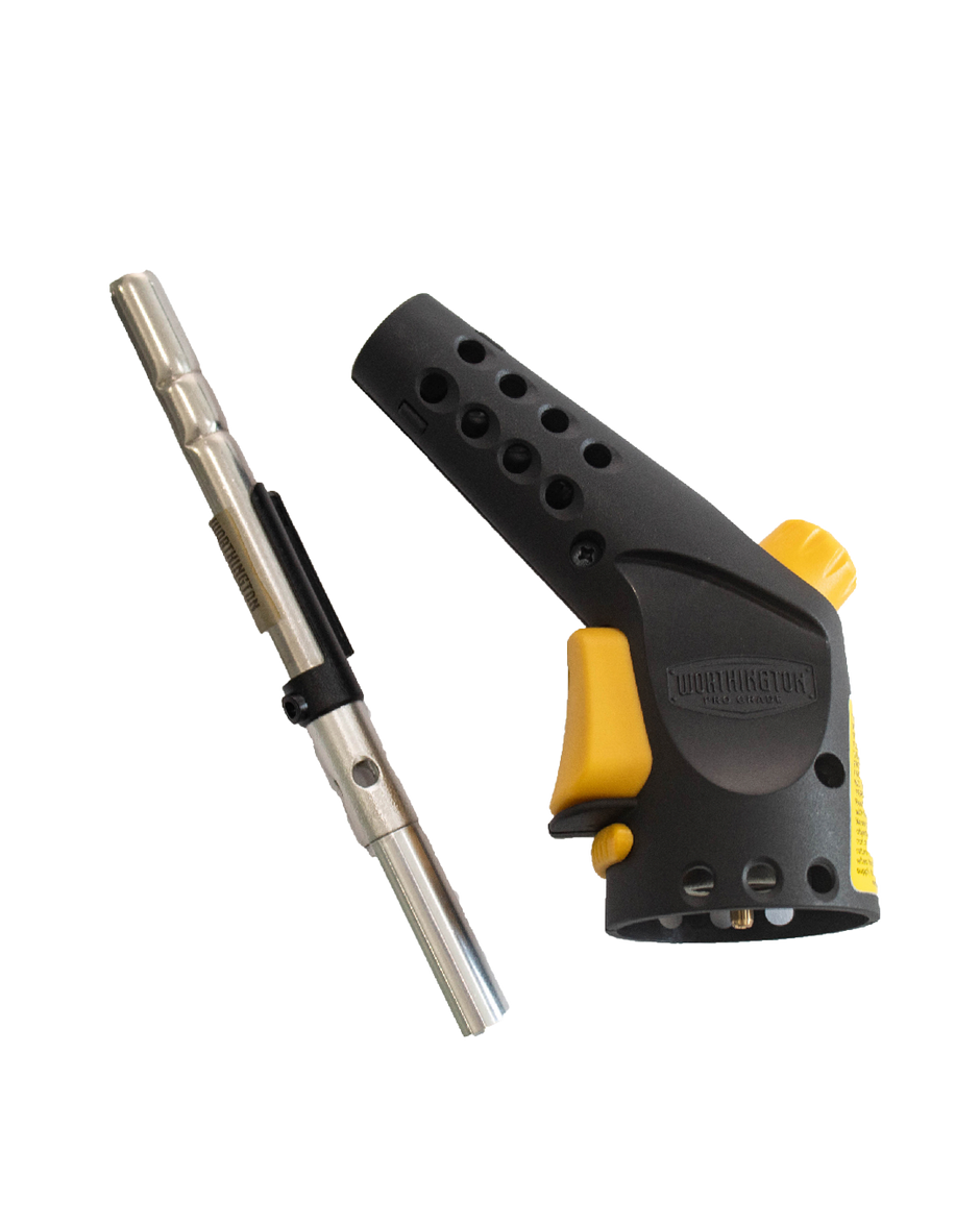 Ergonomic adjustable torch with trigger for Map Pro Gas - Bernzomatic