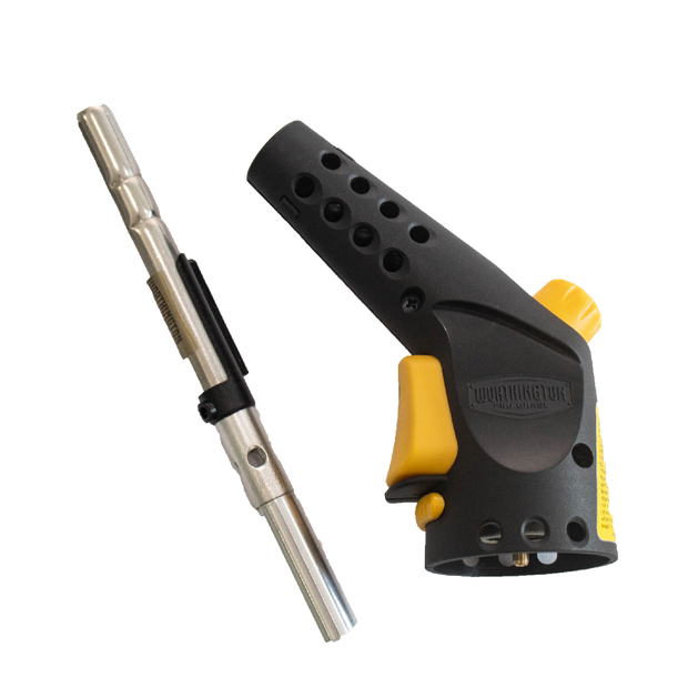 Ergonomic adjustable torch with trigger for Map Pro Gas - Bernzomatic