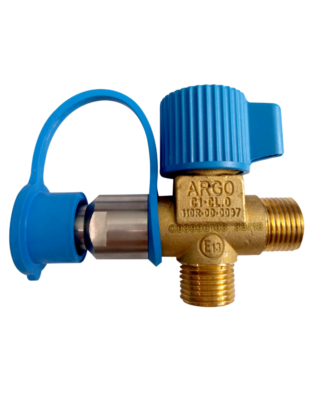 Cylinder valve for high-pressure gases - BonGAS