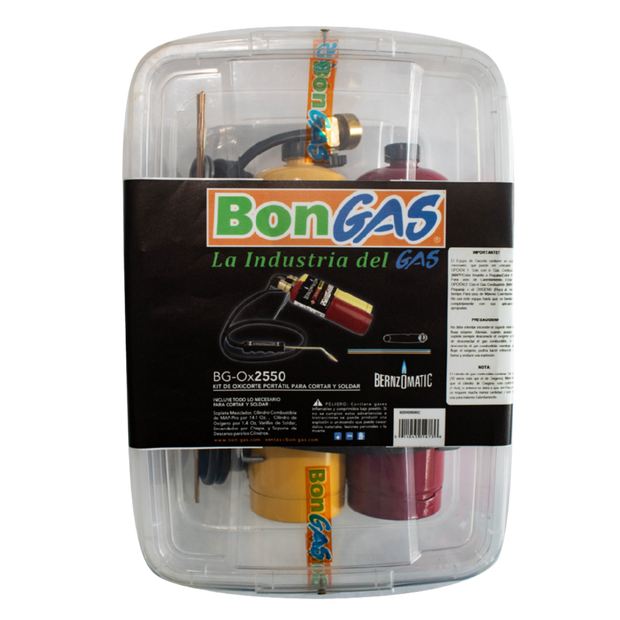 Portable oxy-fuel torch kit - Bernzomatic