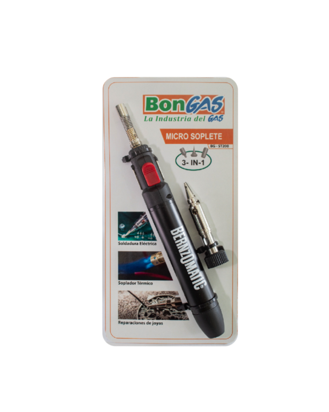 Micro-Soplete portátil 3 en 1