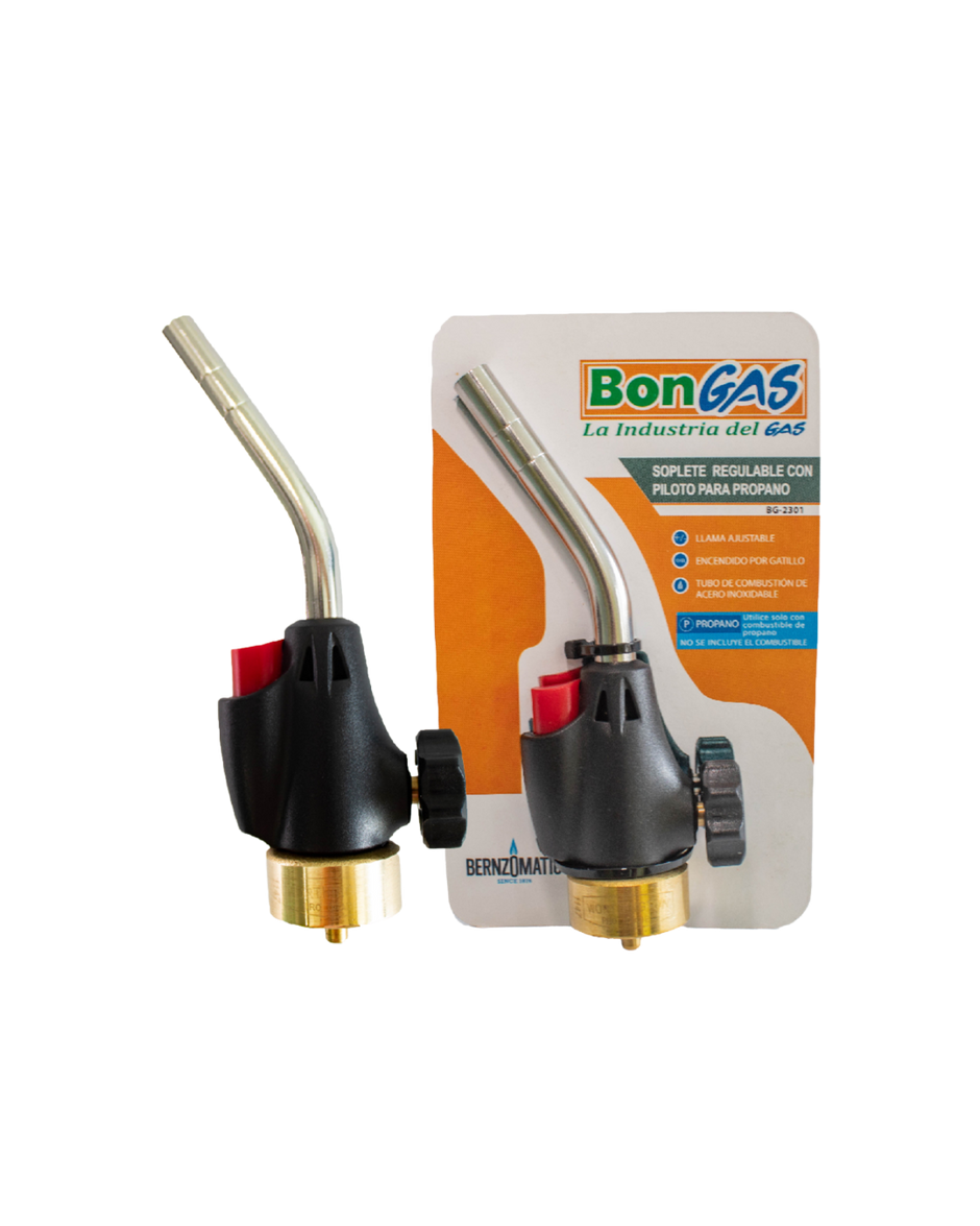 Adjustable trigger-start torch for Map-Pro gas - Bernzomatic