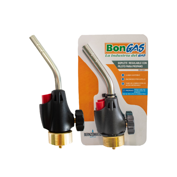 Adjustable trigger-start torch for Map-Pro gas - Bernzomatic
