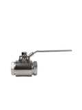 1" NPT High-Pressure Ball Valve, 6000 PSI, Stainless Steel