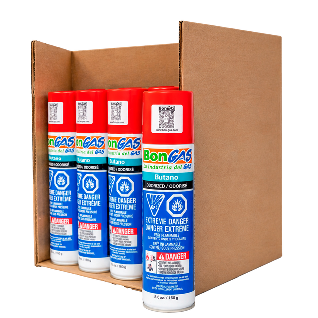 Gas Butano Caja x12 (unidades)