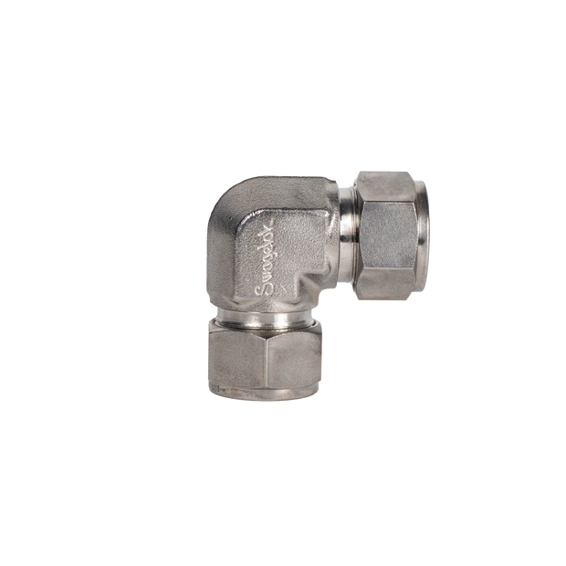 Codo Unión 3/4" OD x 3/4" OD, en Acero Inoxidable