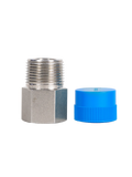 Stainless Steel Reducer Female 1/2" x Male 1/4" NPT