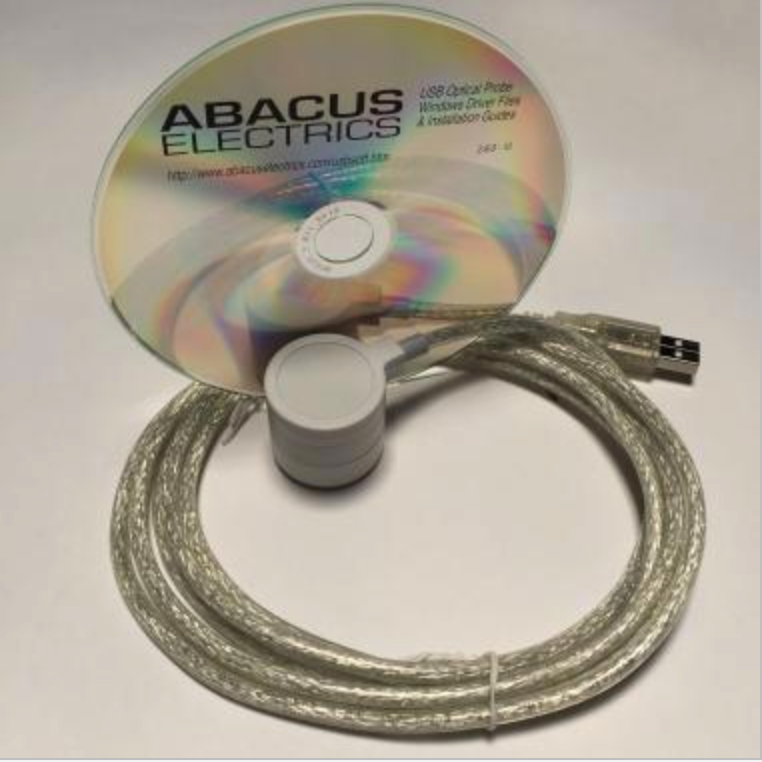 Cable lector óptico usb, para computador de flujo para Gas Natural- BonGAS- ITRON