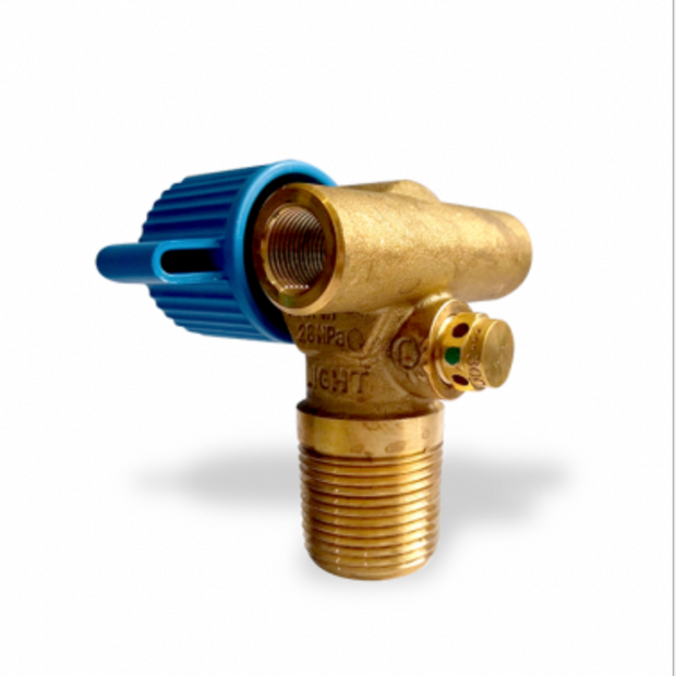 Cylinder valve for high-pressure gases 200 bar - BonGAS